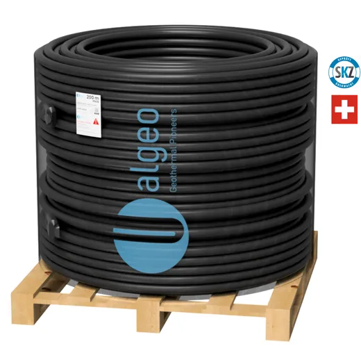 algeo DUAL Erdwärmesonde PN20 40x4.5 mm aus PE100RC