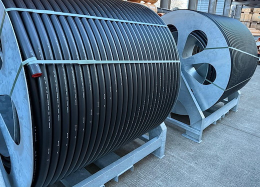 algeo Erdwärmerohr 40 x 3.7 mm PN16 - Haspelbefüllung